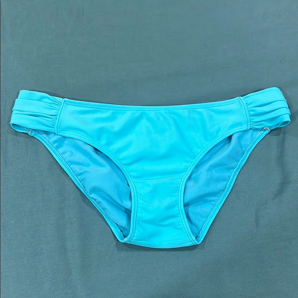 Rue21 Blue Bikini with Side Ruching